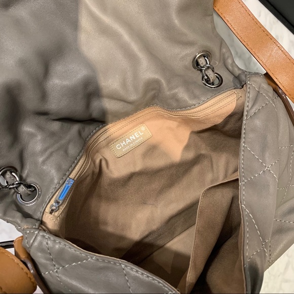 Chanel Grey Handbag Purse - Picture 7 of 13